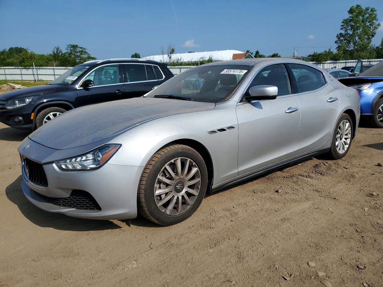 2014 Maserati Ghibli, VIN ZAM57XSA2E1113283 — Hail
