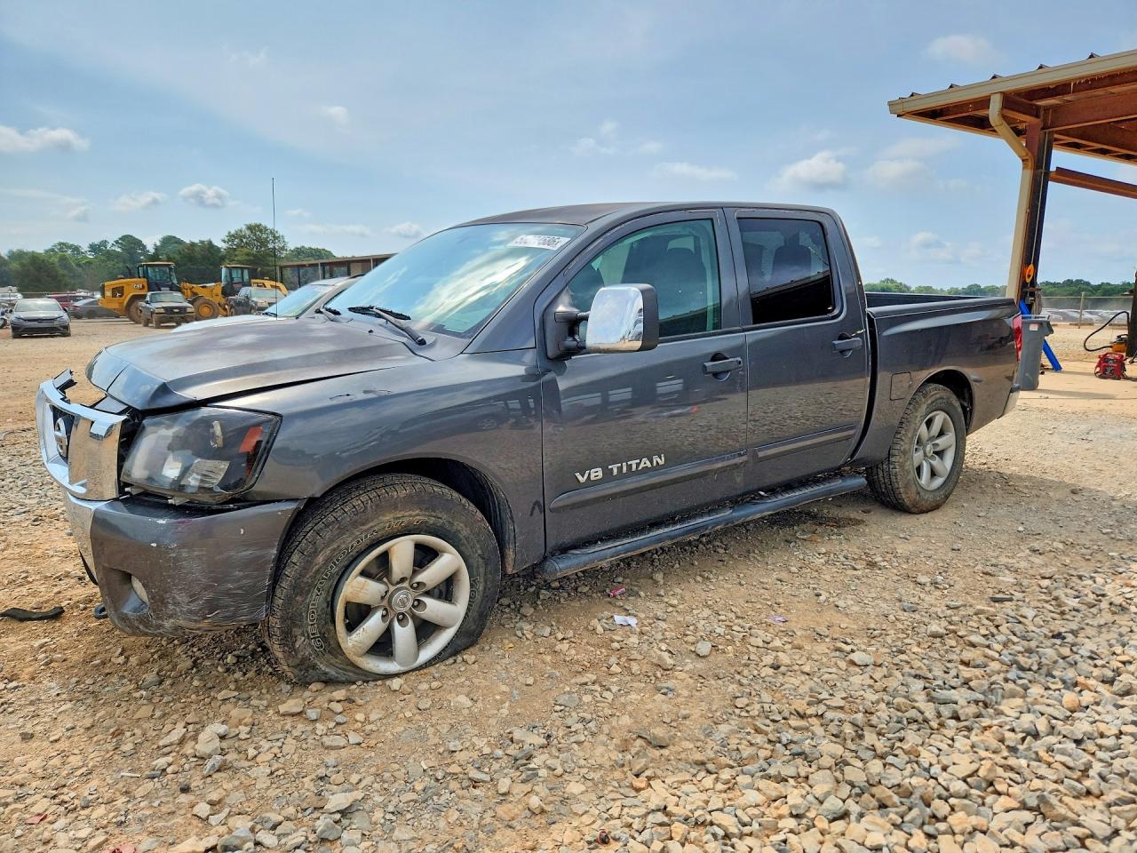 2012 Nissan Titan SV, VIN 1N6BA0EK2CN314382 — Front end