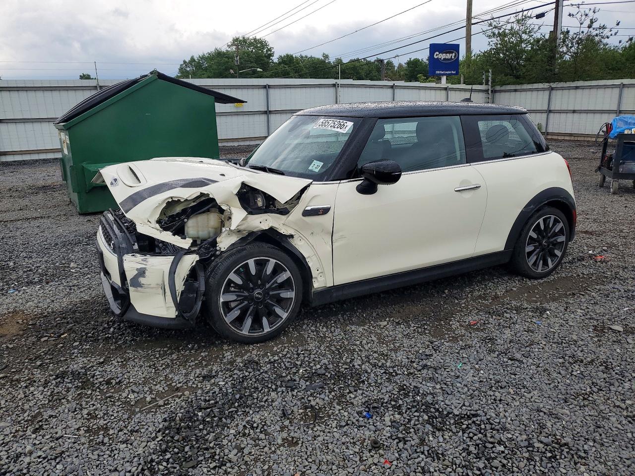 2023 MINI Hardtop Cooper S, VIN WMW53DH00P2S90468 — Front end