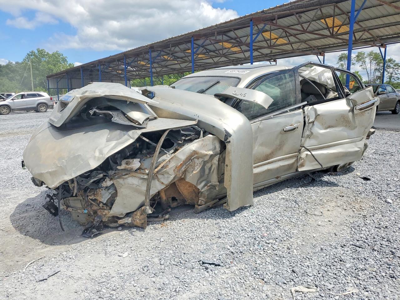 2004 Infiniti Q45 Luxury, VIN JNKBF01A74M501043 — Rollover