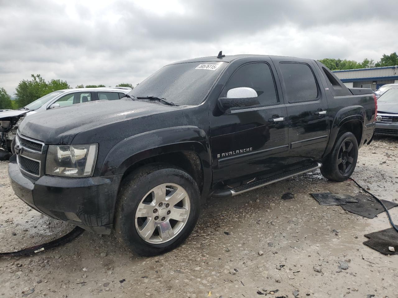 2007 Chevrolet Avalanche 3LT, VIN 3GNFK12317G284267 — Vandalism