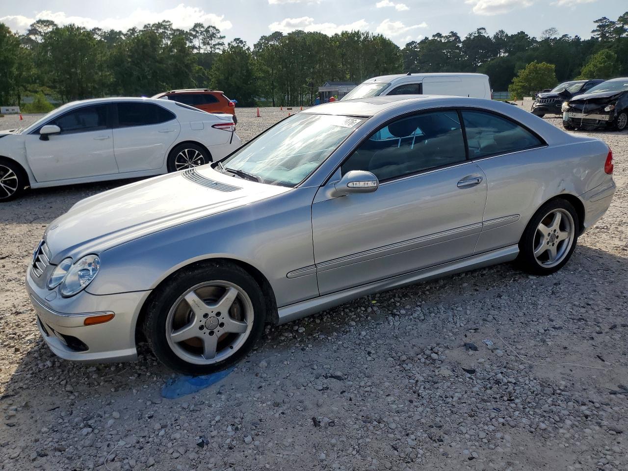 2003 Mercedes-Benz CLK 500, VIN WDBTJ75J63F051636 — Water / flood