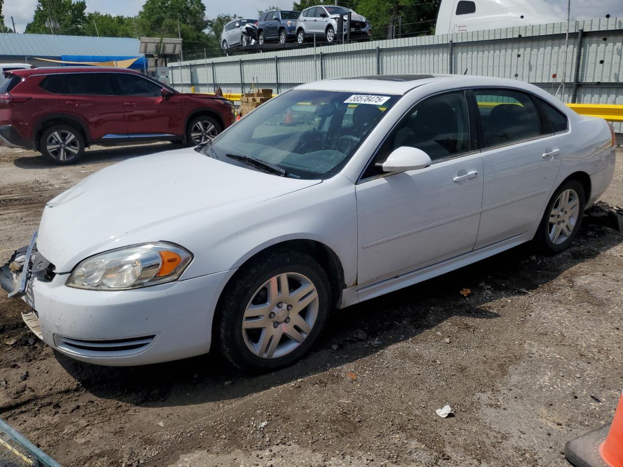 2015 Chevrolet Impala LT, VIN 2G1WB5E33F1139534 — Front end