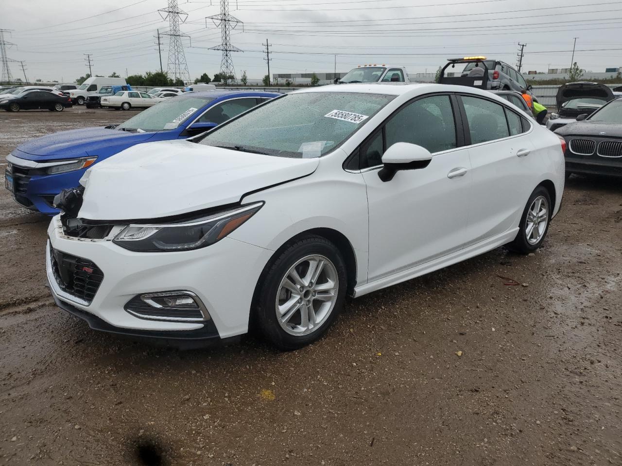 2016 Chevrolet Cruze LT, VIN 1G1BE5SMXG7243655 — Front end