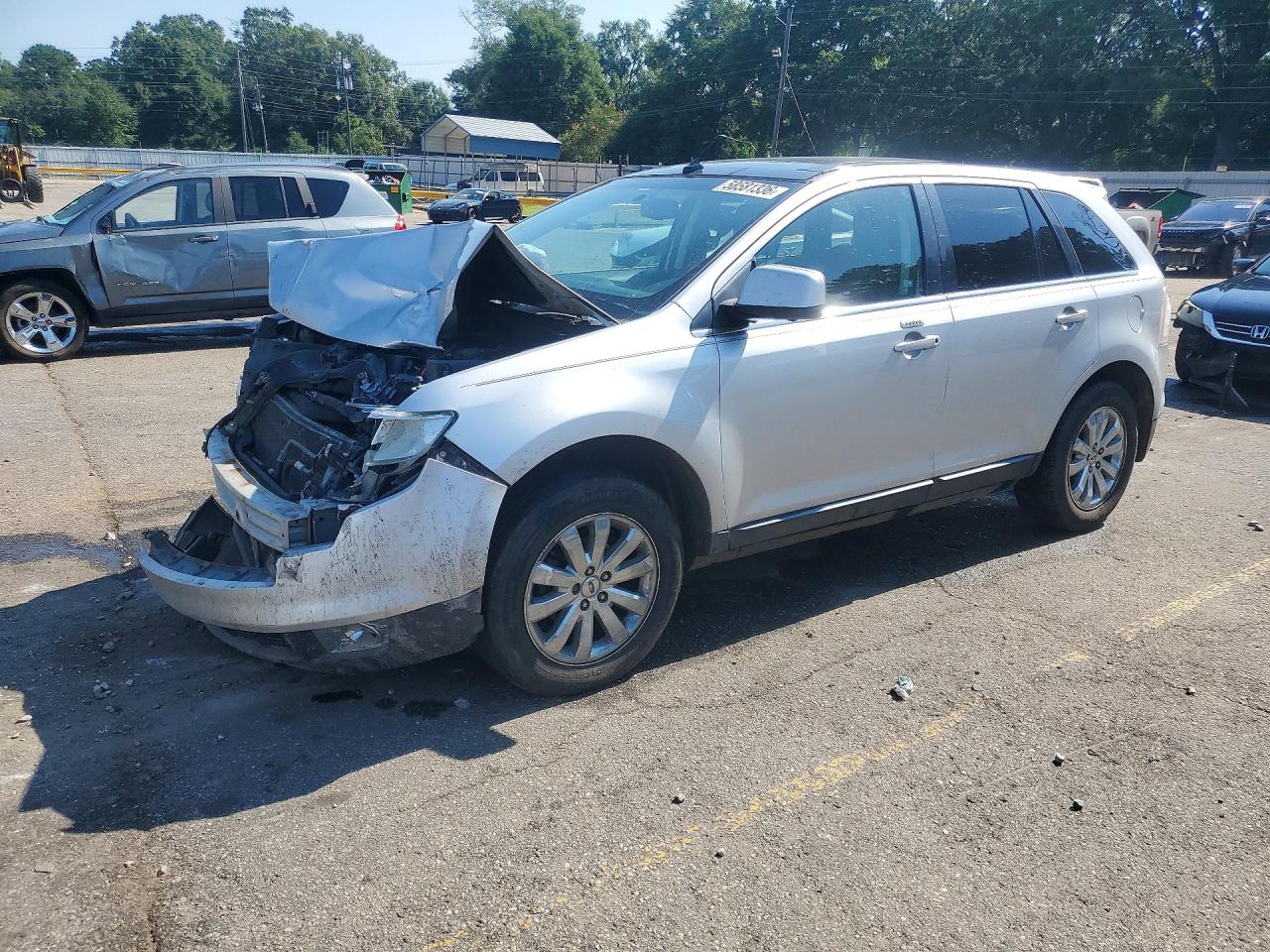2009 Ford Edge Limited, VIN 2FMDK39C69BA54386 — Front end