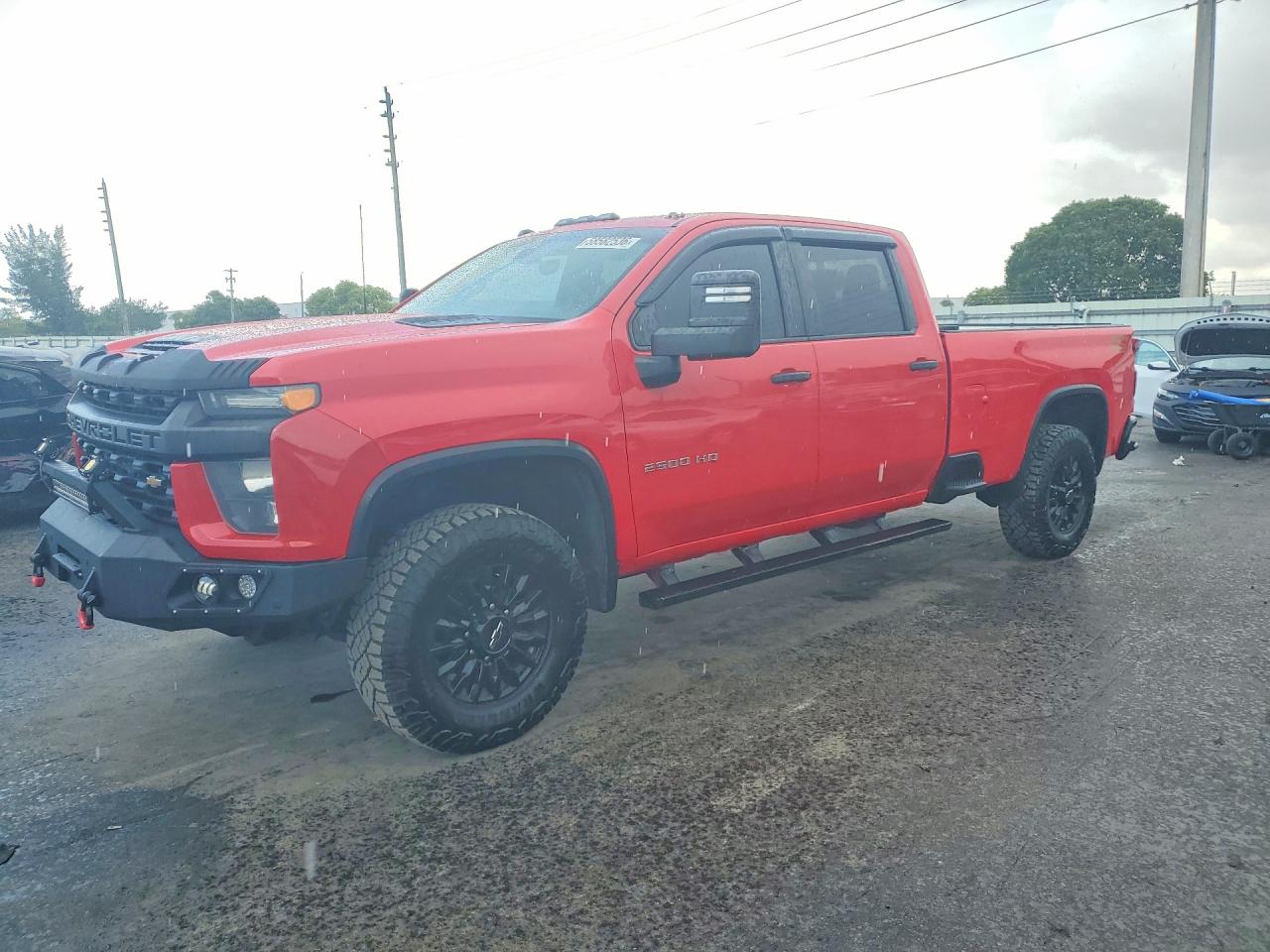 2023 Chevrolet Silverado 2500HD Work Truck, VIN 1GC4YLE74PF169706 — Partial repair