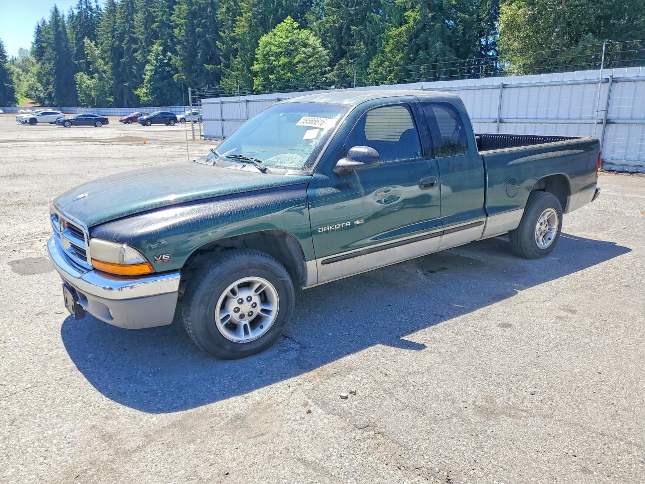 2000 Dodge Dakota, VIN 1B7GL22X5YS692333 — Side