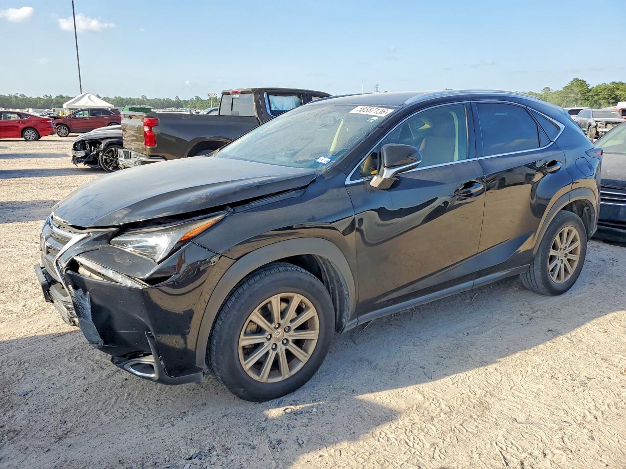 2016 Lexus NX 200t, VIN JTJYARBZ9G2024423 — Front end