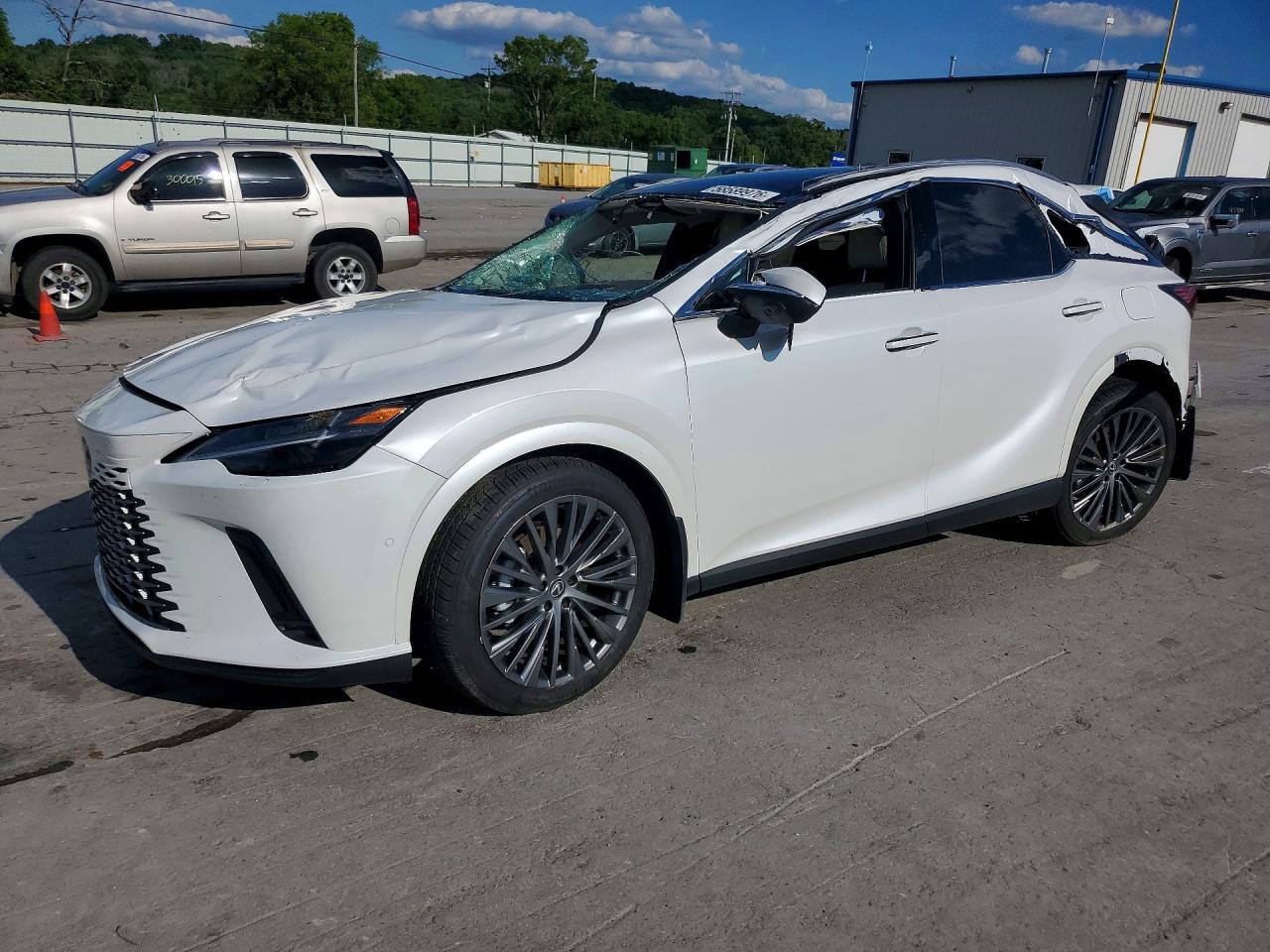 2025 Lexus RX 350 Luxury, VIN 2T2BAMCA7SC121047 — Rollover