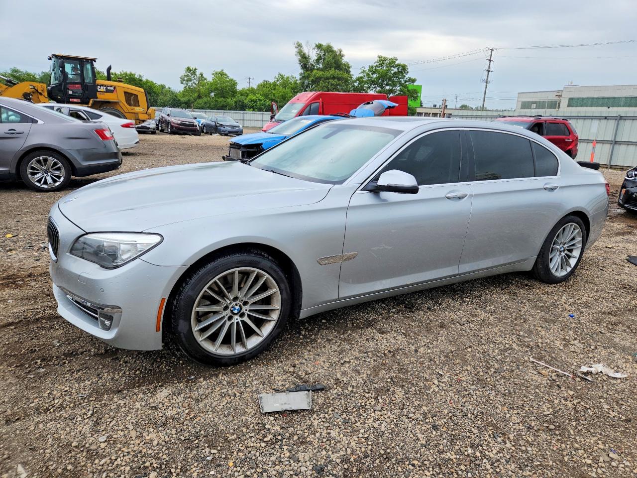 2013 BMW 7 Series 750Li xDrive, VIN WBAYF8C51DDE59060 — Water / flood