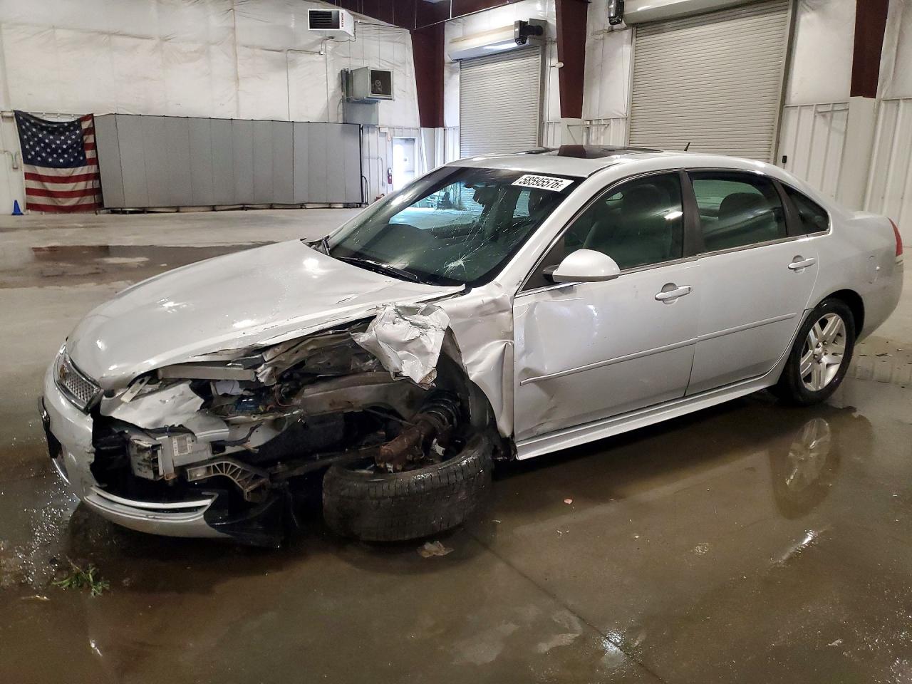 2014 Chevrolet Impala LT, VIN 2G1WB5E31E1155536 — Front end
