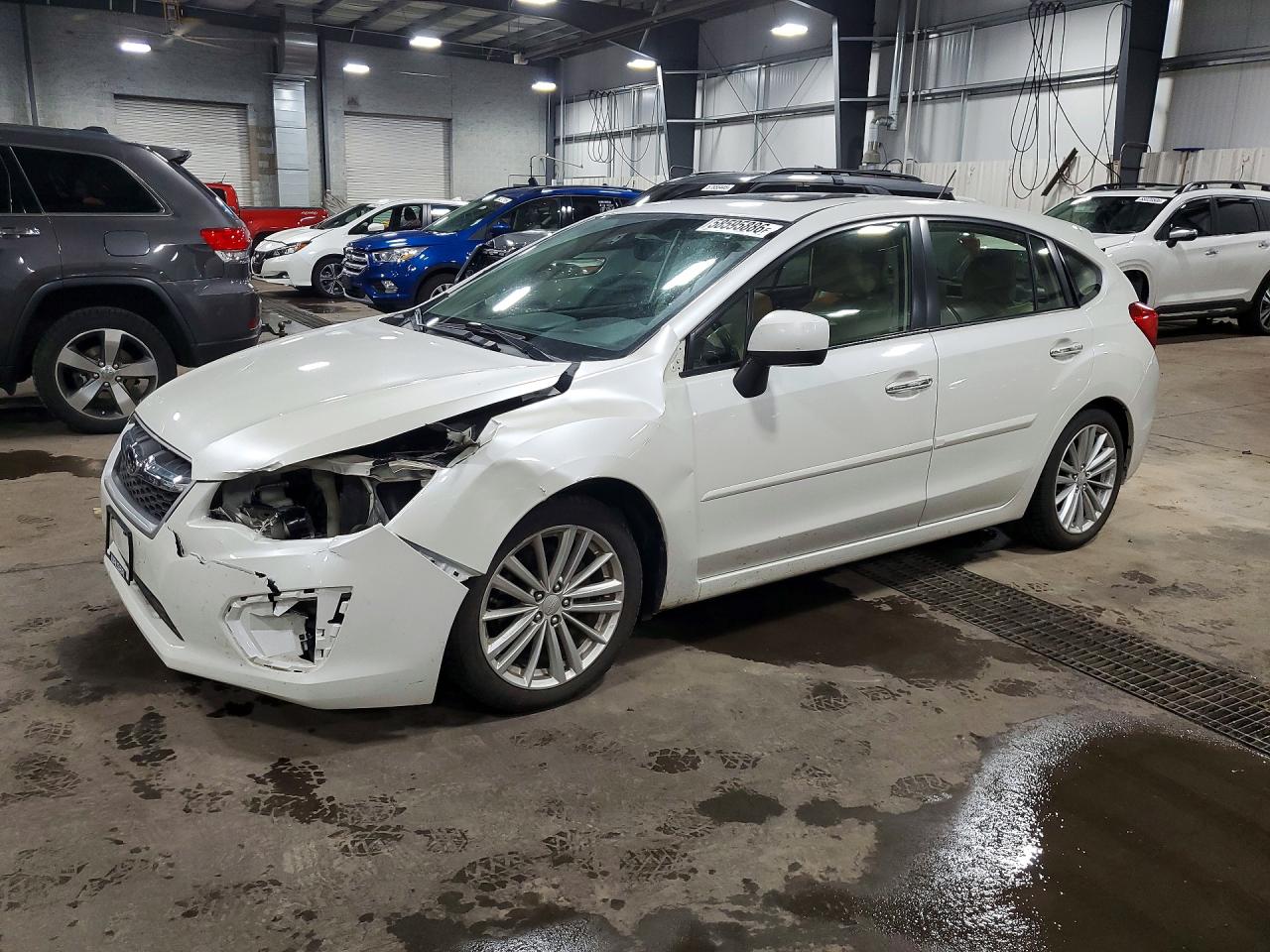 2013 Subaru Impreza Limited, VIN JF1GPAH65DH211491 — Front end