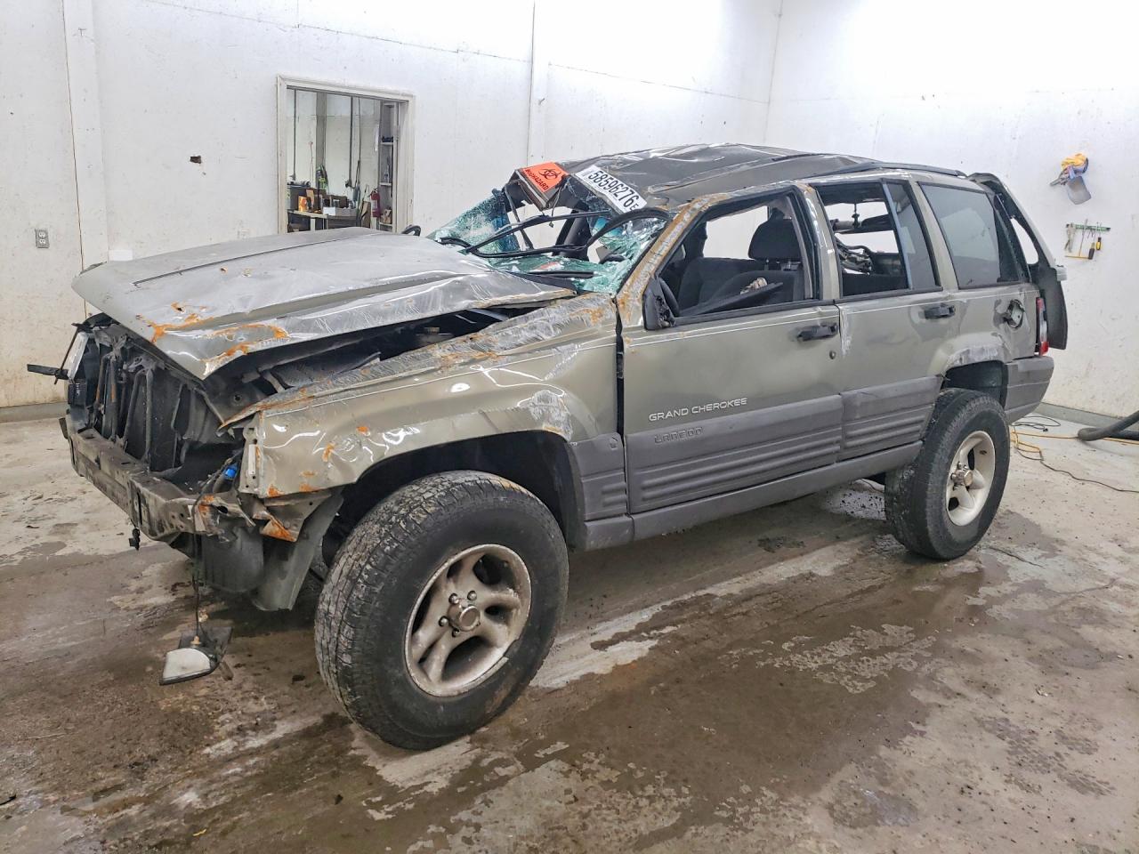 1997 Jeep Grand Cherokee Laredo, VIN 1J4GZ58Y9VC757491 — Опрокидывание