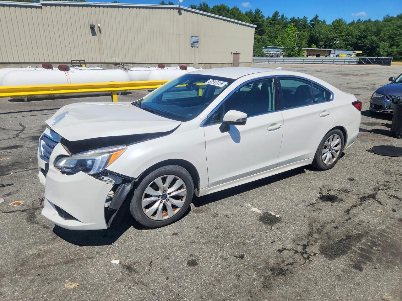 2017 Subaru Legacy Premium, VIN 4S3BNAF6XH3051589 — Front end