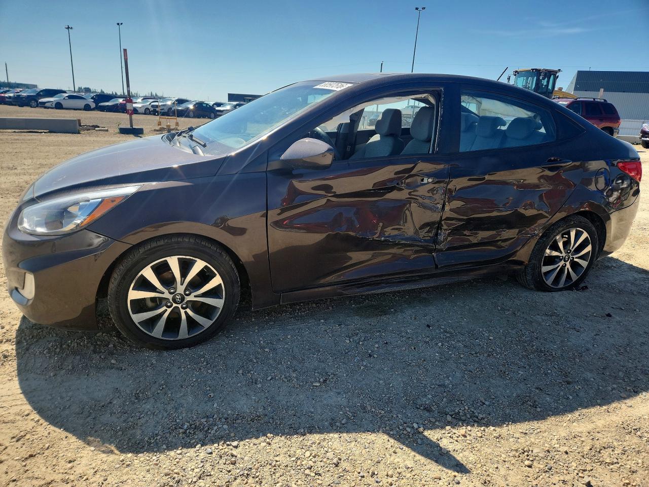 2016 Hyundai Accent SE, VIN KMHCT4AE0GU002772 — Фото с аукциона 1 of 4