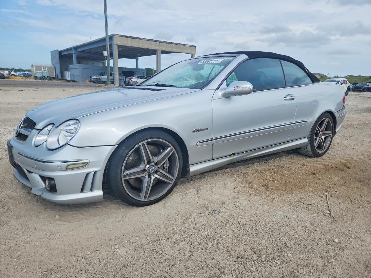 2007 Mercedes-Benz CLK 63 AMG, VIN WDBTK77G17T076904 — Water / flood