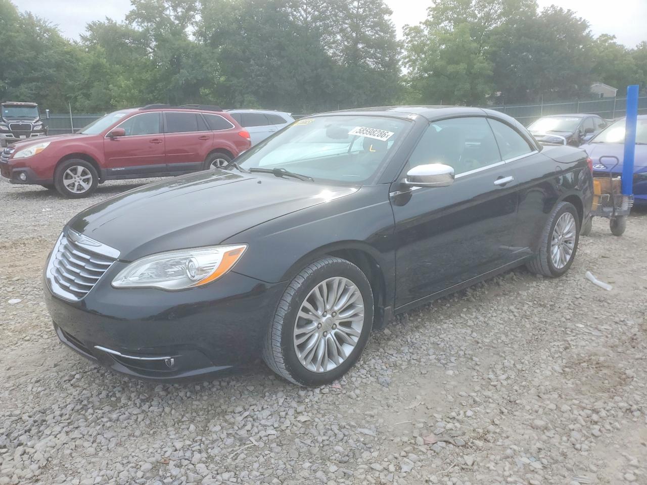 2012 Chrysler 200 Limited, VIN 1C3BCBFGXCN116348 — Roof