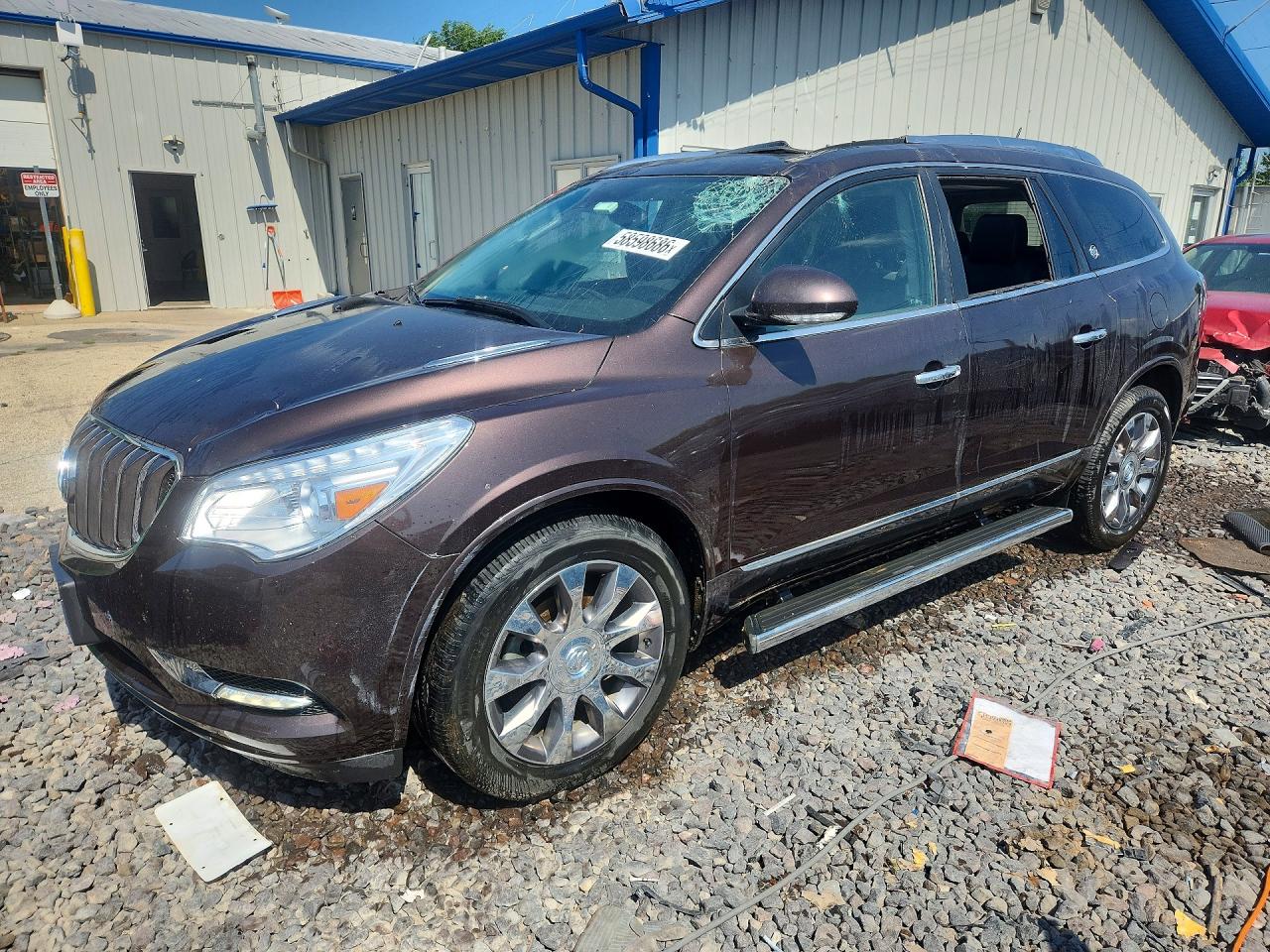 2017 Buick Enclave Premium, VIN 5GAKVCKD9HJ116350 — Roof