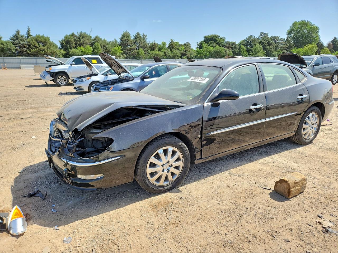 2008 Buick LaCrosse CXL, VIN 2G4WD582581376593 — Перед