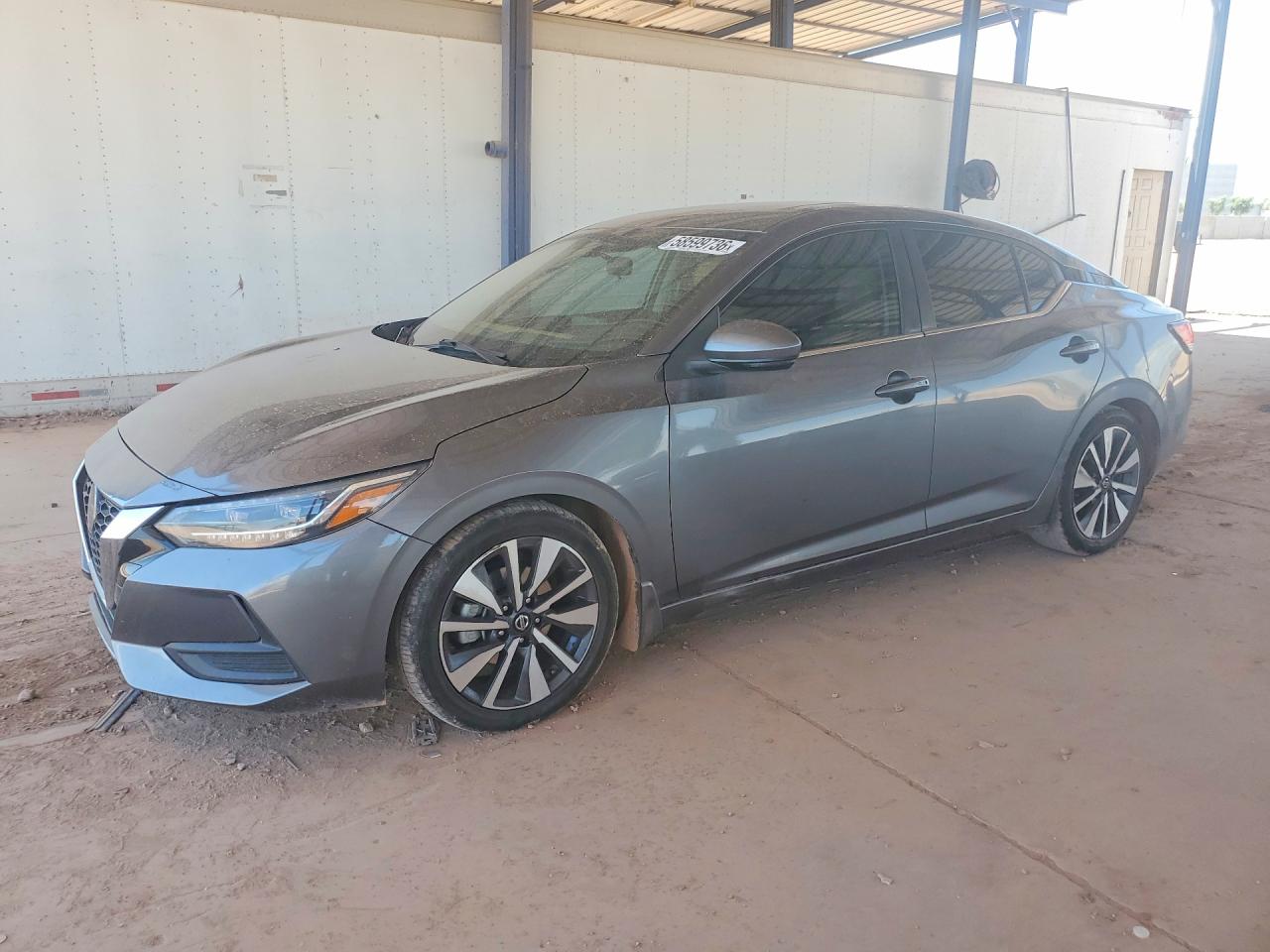 2020 Nissan Sentra SV, VIN 3N1AB8CV0LY208509 — Rear end