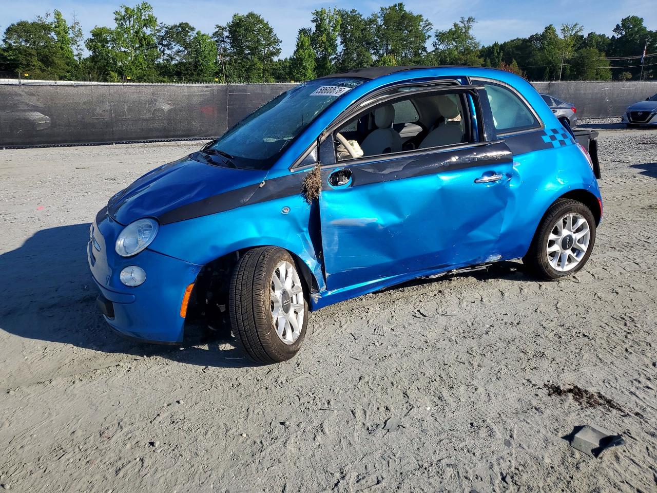 2017 FIAT 500 Pop, VIN 3C3CFFLR1HT509154 — All over