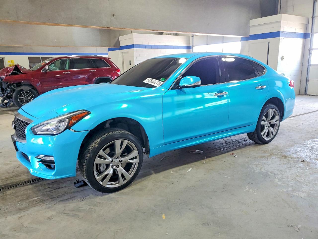 2015 Infiniti Q70, VIN JN1BY1AP1FM541260 — Vandalism
