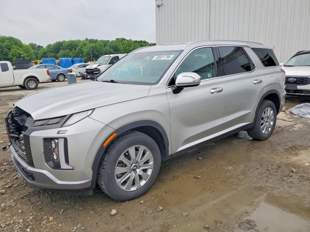 2024 Hyundai Palisade SEL, VIN KM8R2DGE8RU740245 — Front end
