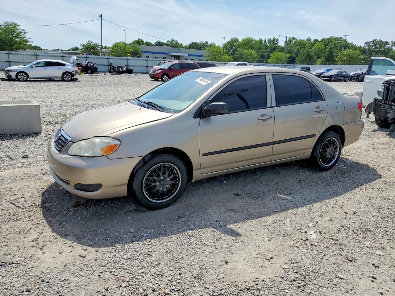 2008 Toyota Corolla LE, VIN 1NXBR32E88Z049732 — Front end