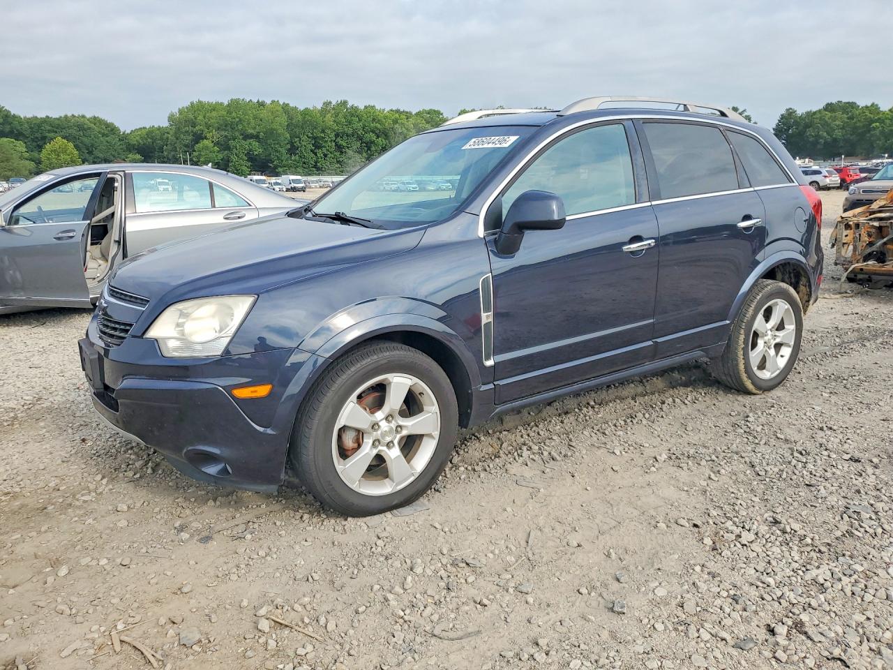 2014 Chevrolet Captiva Sport LTZ, VIN 3GNAL4EK9ES655455 — Interior fire