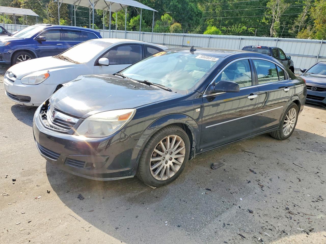 2008 Saturn Aura XR, VIN 1G8ZV57708F112762 — Front end