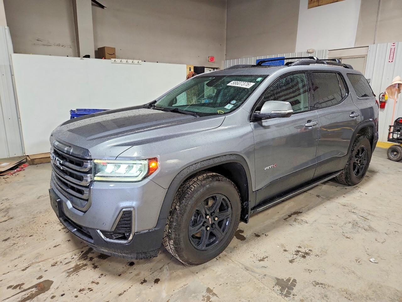 2021 GMC Acadia AT4, VIN 1GKKNLLS9MZ182103 — Rear end