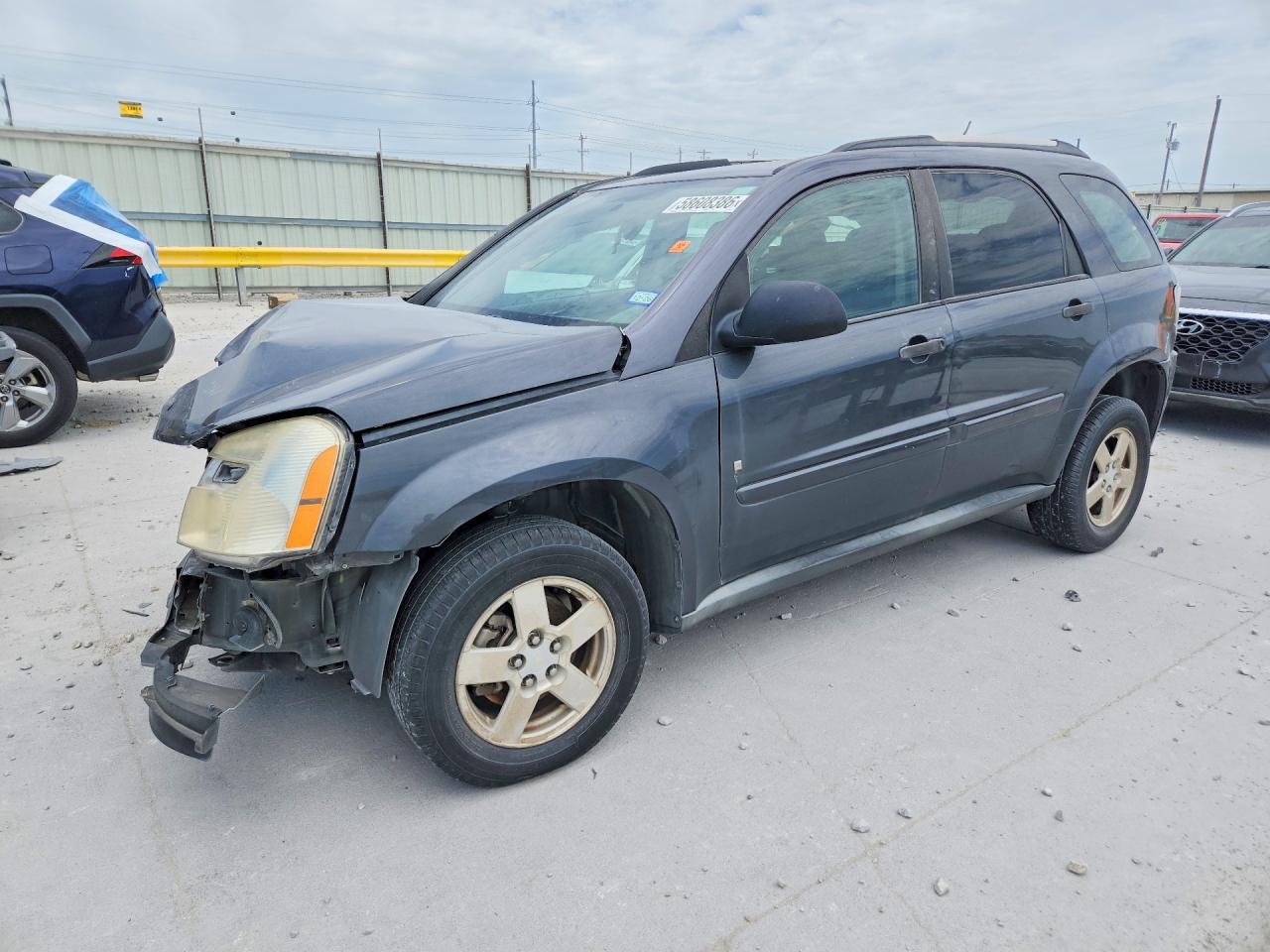 2009 Chevrolet Equinox LS, VIN 2CNDL13FX96254460 — Front end