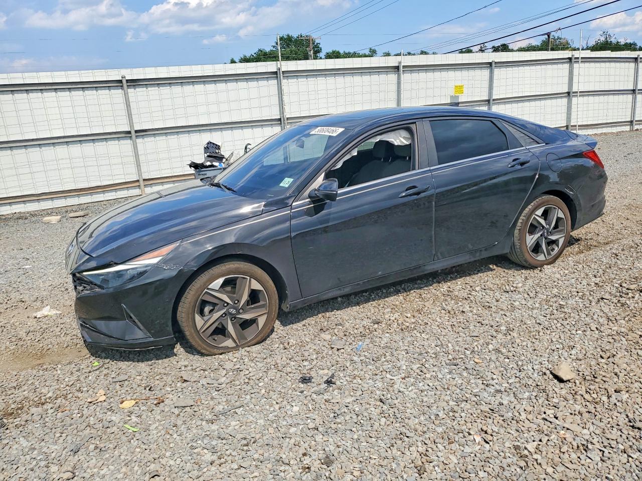 2021 Hyundai Elantra SEL, VIN KMHLN4AG1MU074264 — Front end
