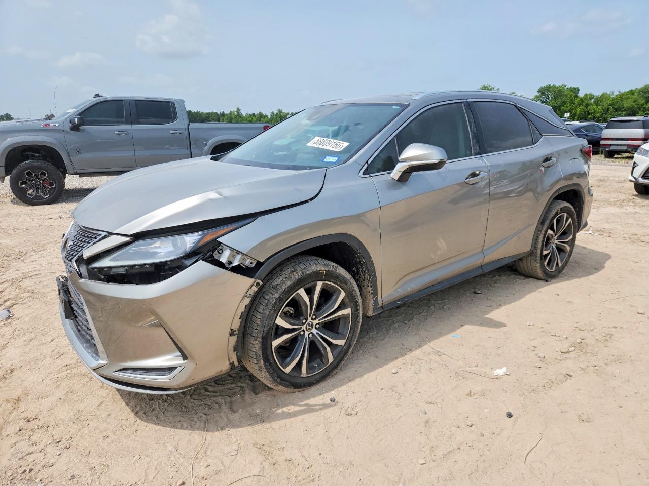 2020 Lexus RX 350, VIN 2T2HZMAA1LC165505 — Перед