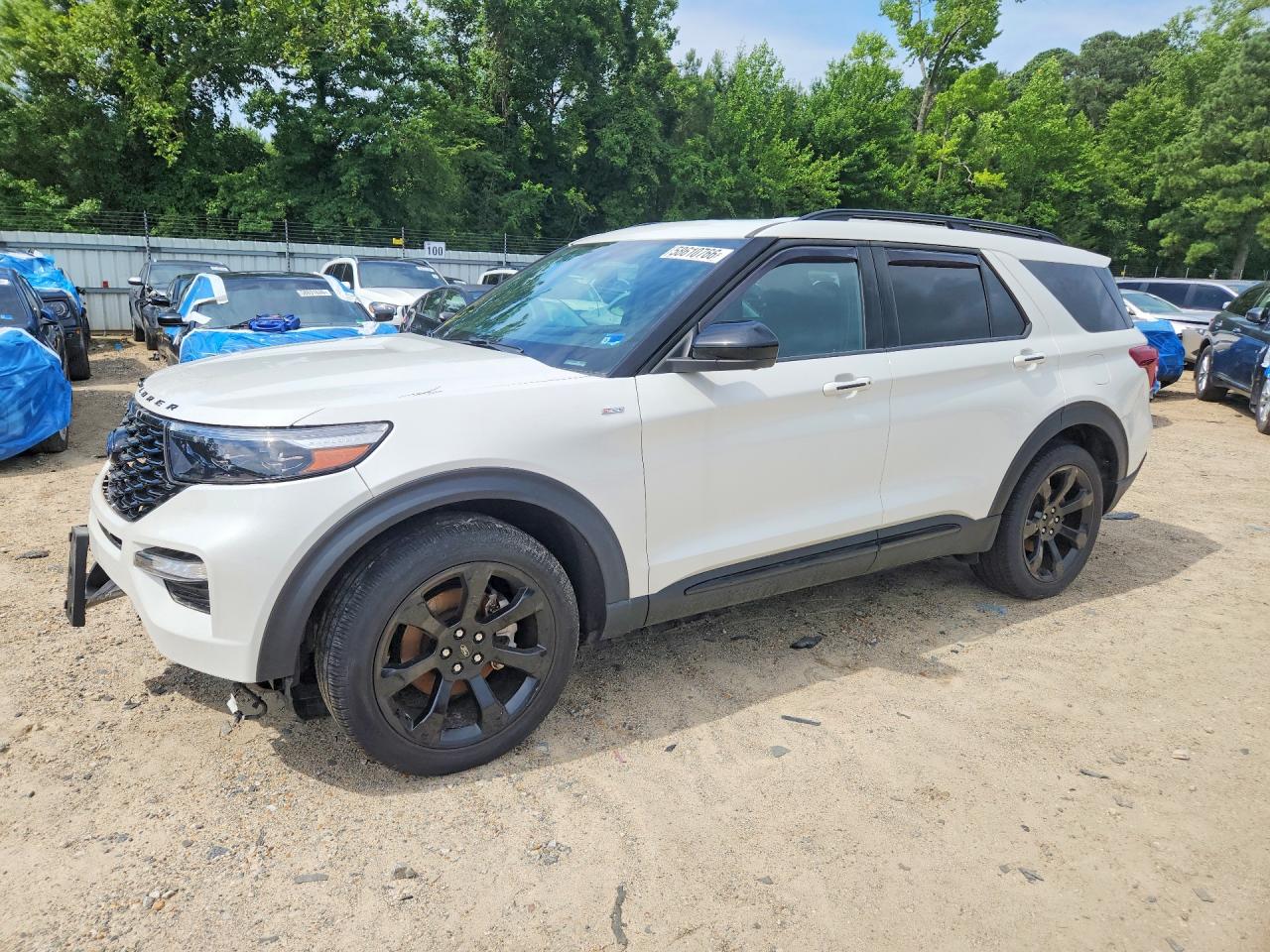 2023 Ford Explorer ST-Line, VIN 1FMSK8KH7PGA97876 — Front end