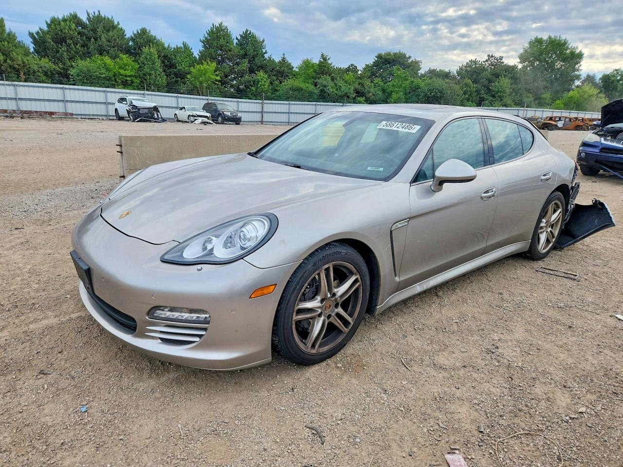 2013 Porsche Panamera, VIN WP0AA2A74DL017381 — Rear end