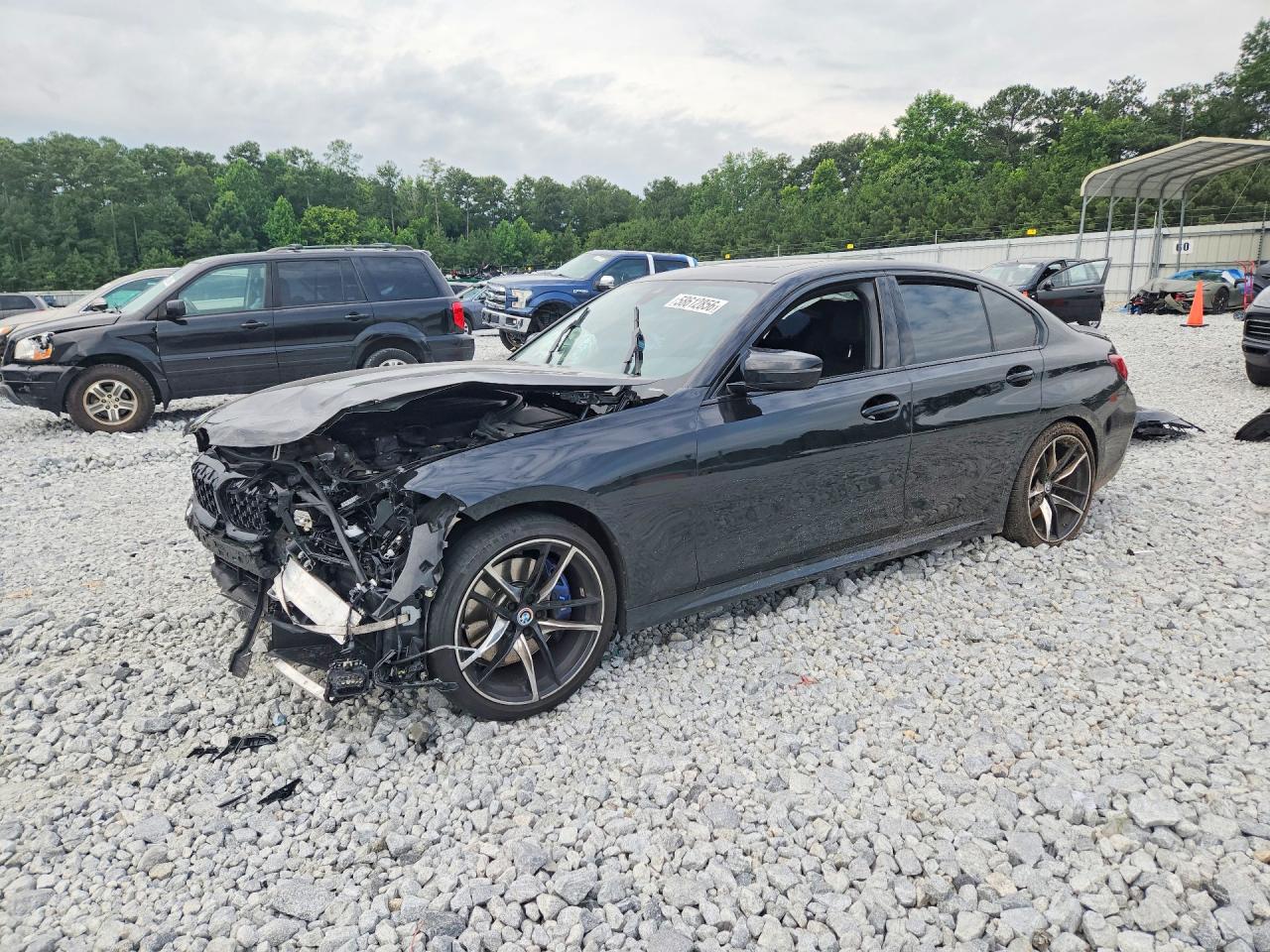 2022 BMW 3 Series M340i, VIN 3MW5U7J08N8C25634 — Перед