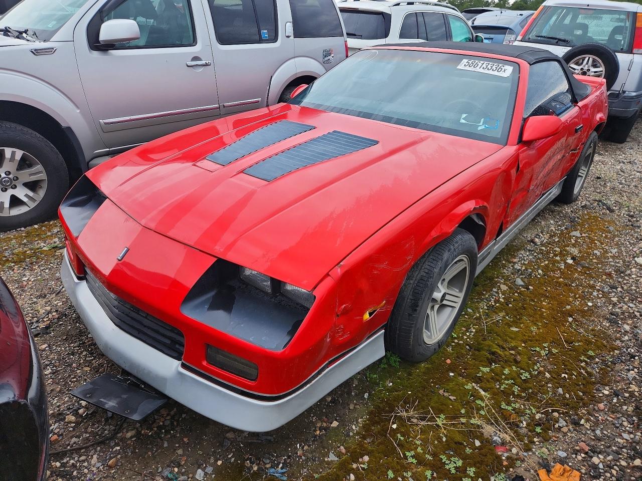 1988 Chevrolet Camaro IROC Z, VIN 1G1FP31E0JL169204 — Side