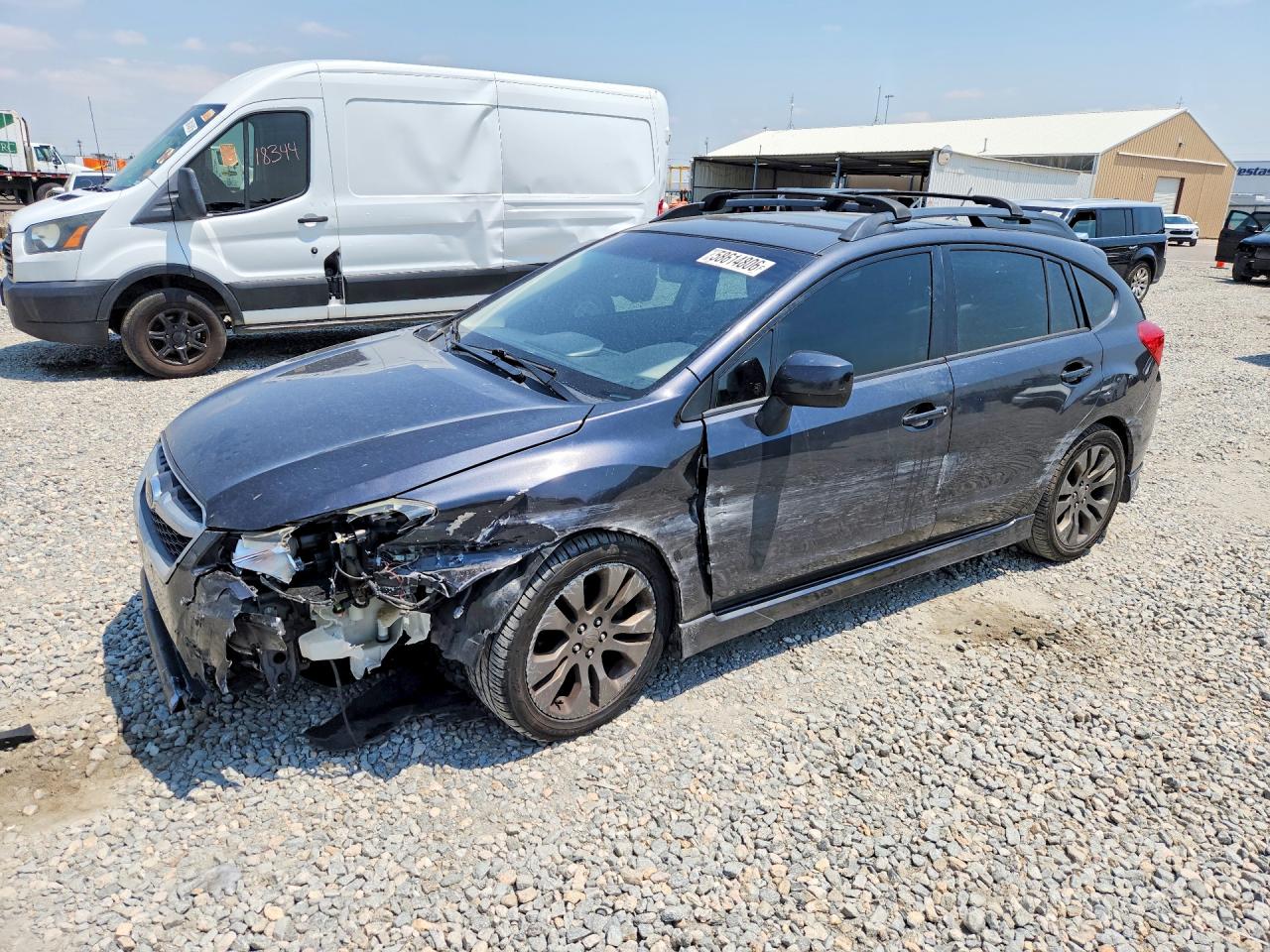 2013 Subaru Impreza Special Sports Premium, VIN JF1GPAL69DH208679 — Front end