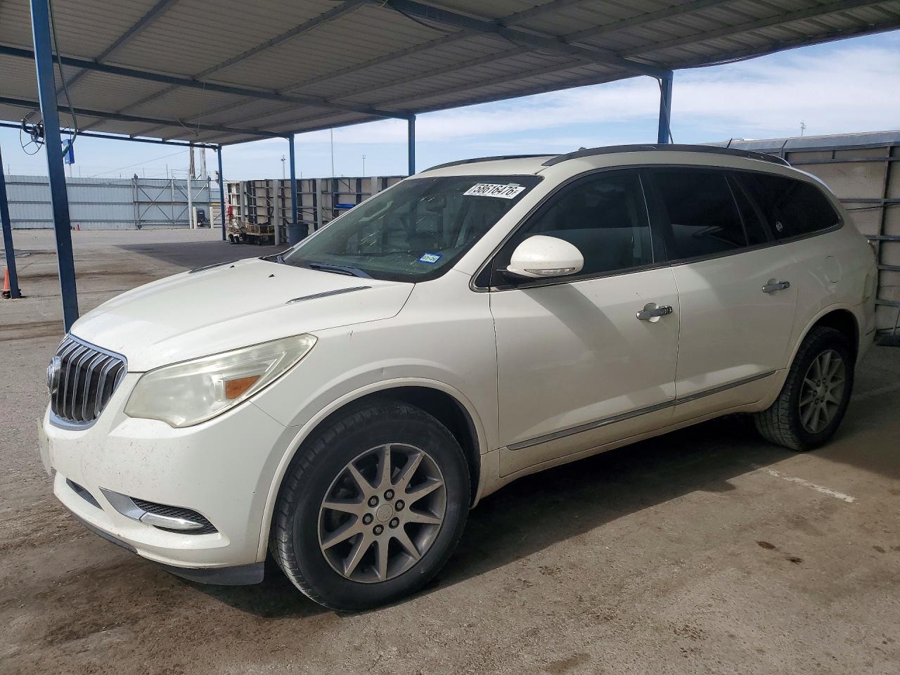 2015 Buick Enclave Leather, VIN 5GAKRBKD8FJ256966 — Rear end