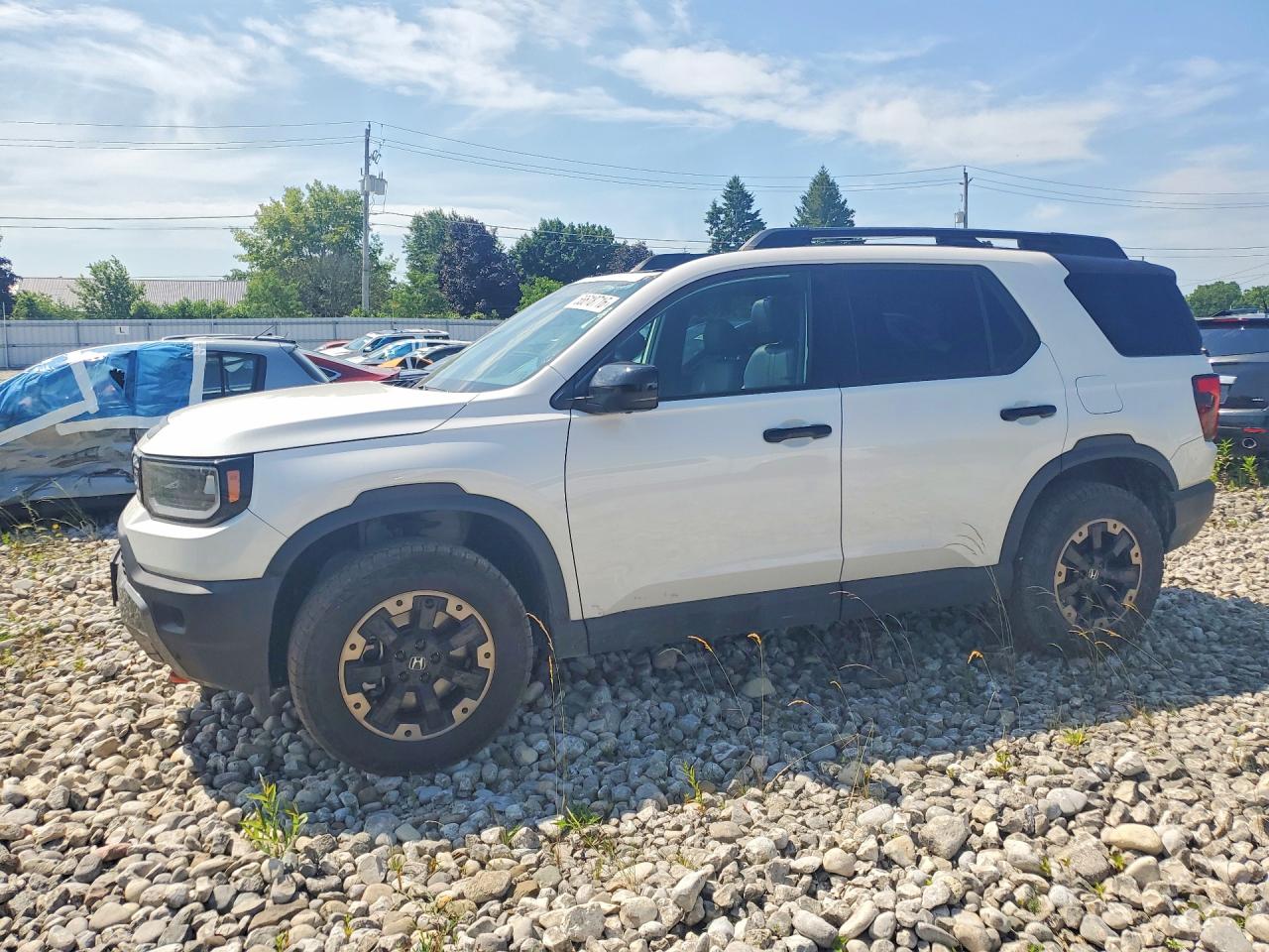 2026 Honda Passport TrailSport Elite, VIN 5FNYF9H82TB502983 — Крыша