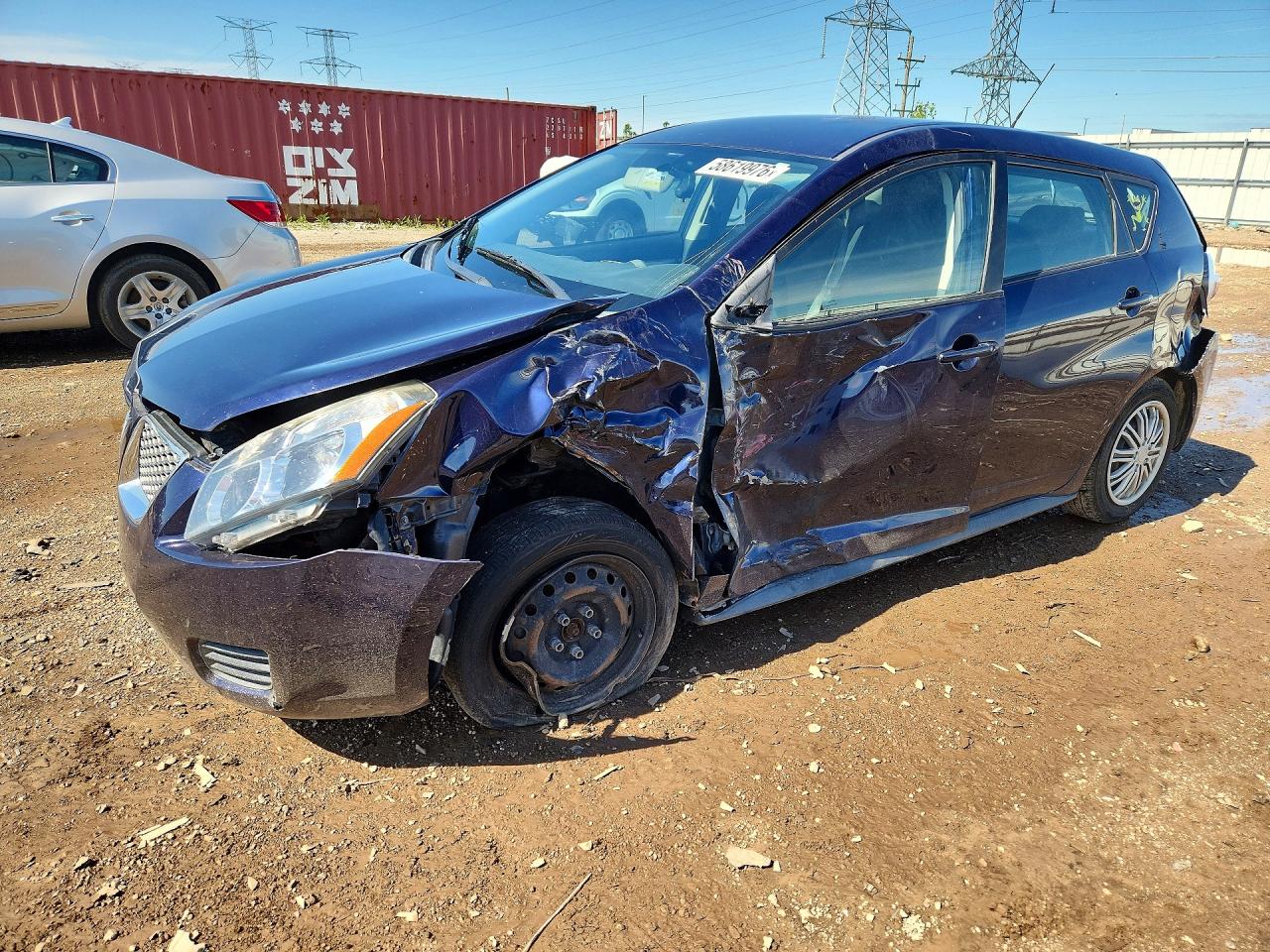 2009 Pontiac Vibe 1SB, VIN 5Y2SP67099Z451031 — Front end