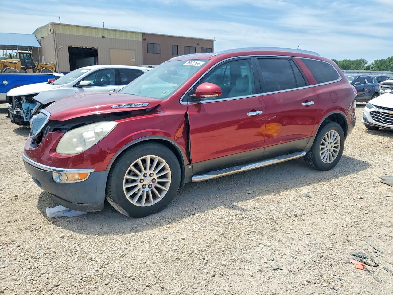 2008 Buick Enclave CXL, VIN 5GAEV23788J111950 — Front end