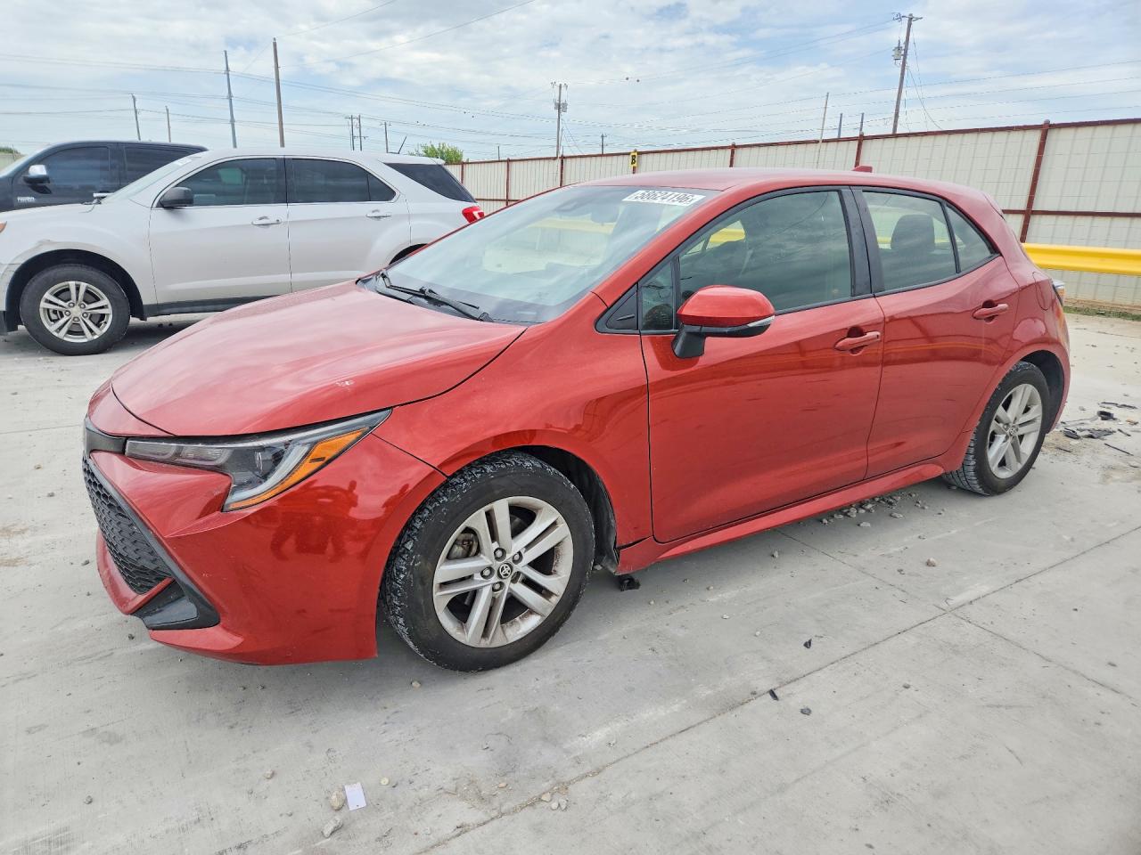 2019 Toyota Corolla SE, VIN JTNK4RBE0K3047441 — Undercarriage