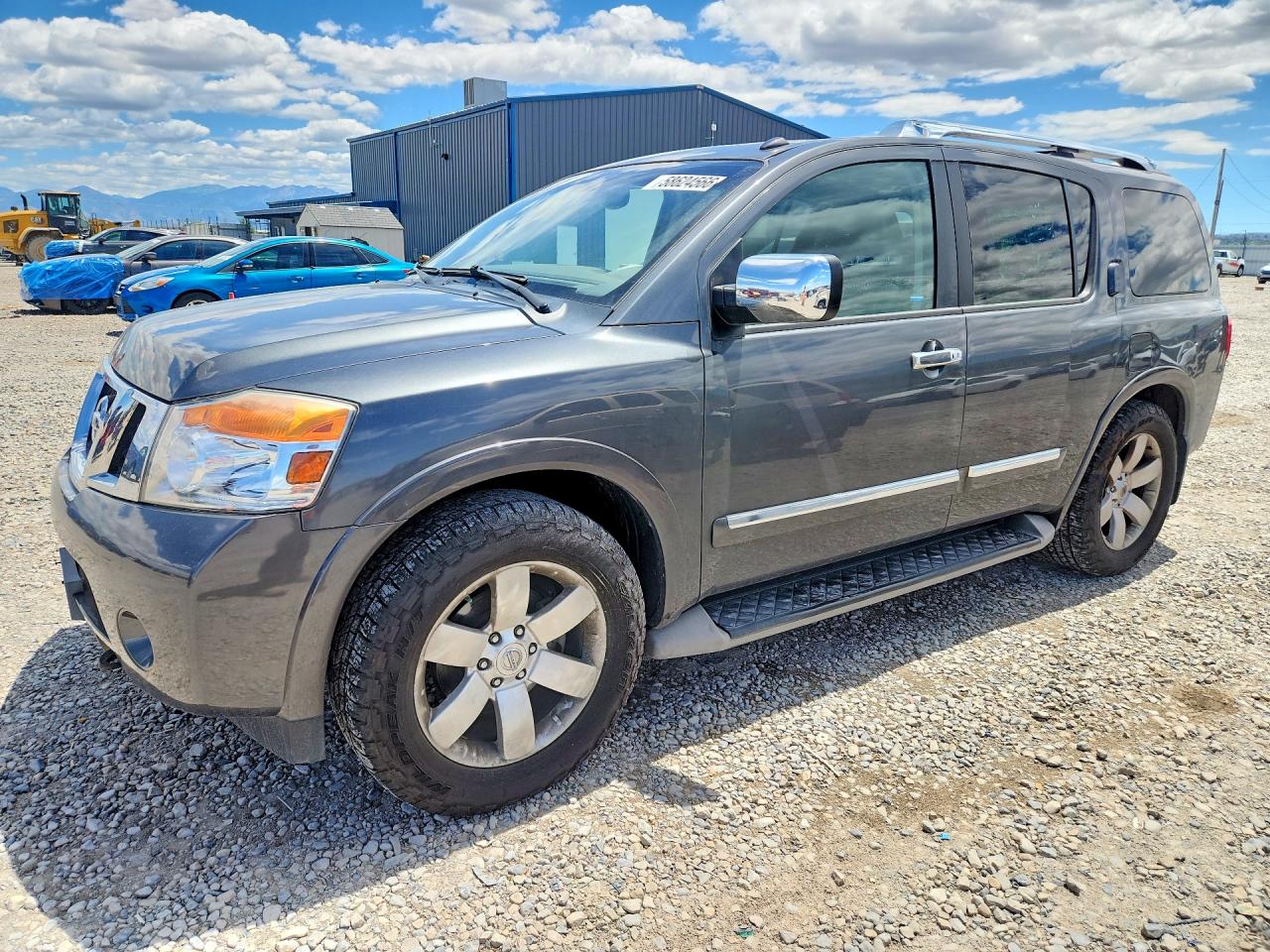 2011 Nissan Armada Platinum, VIN 5N1AA0NC7BN621497 — Зад