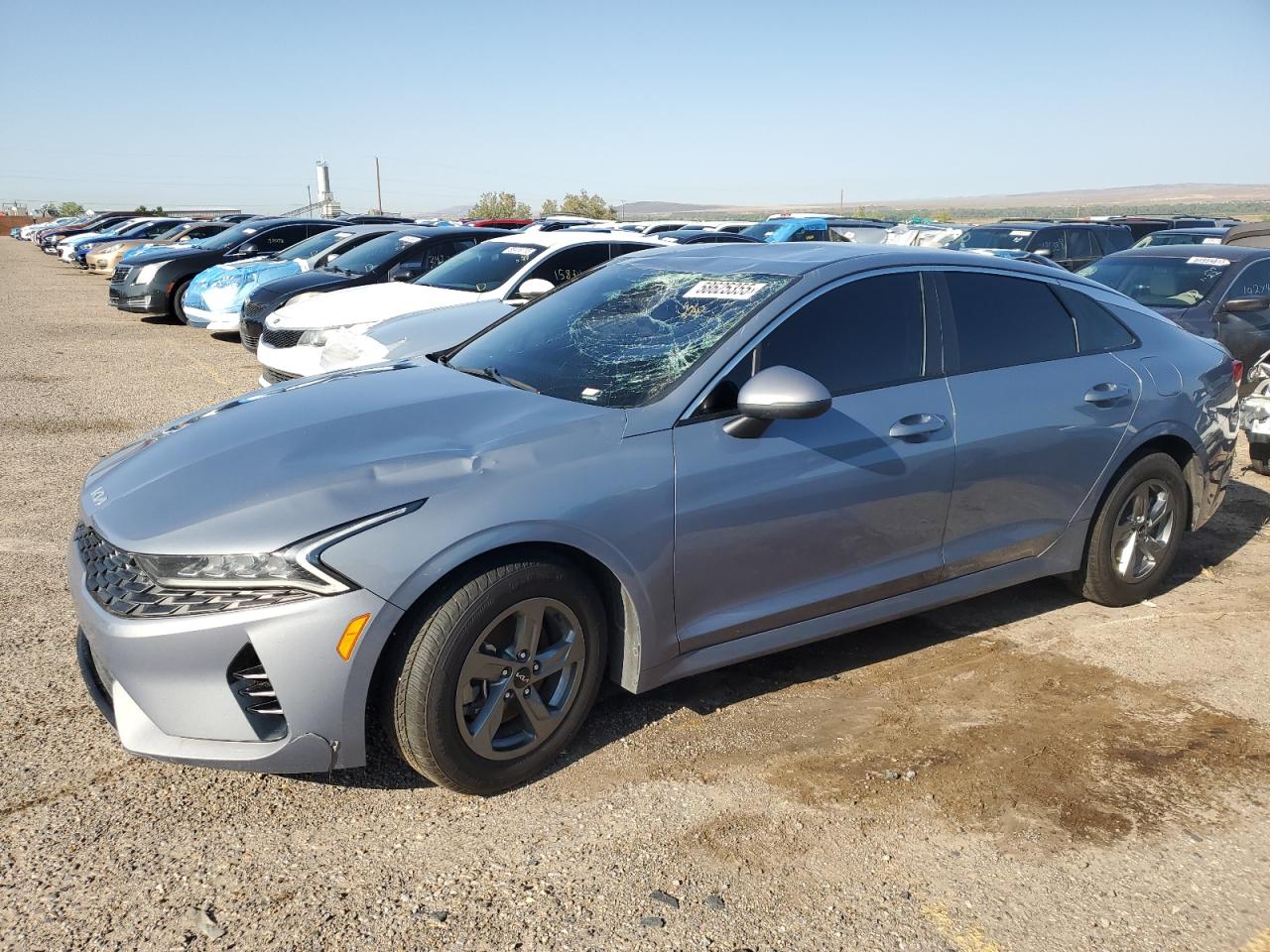 2022 Kia K5 LX, VIN 5XXG24J28NG082968 — Rollover