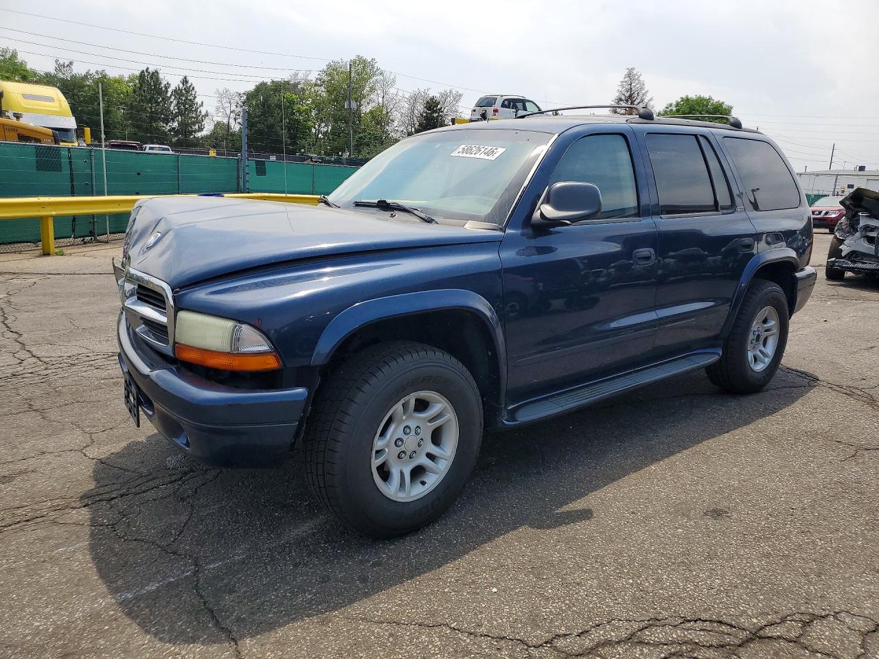 2002 Dodge Durango SLT, VIN 1B4HS48N42F187650 — Front end