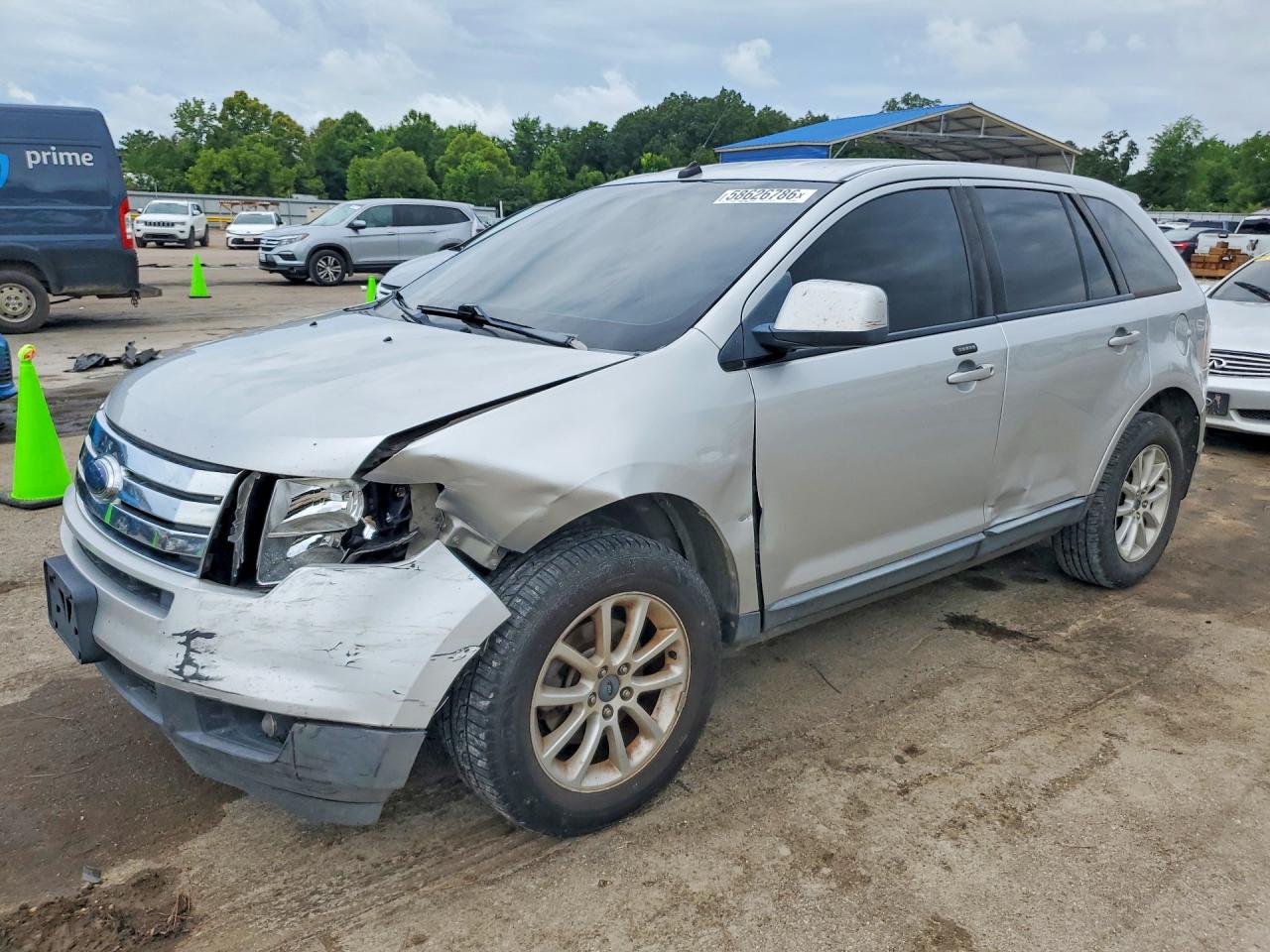 2009 Ford Edge SEL, VIN 2FMDK38C59BA68233 — Front end