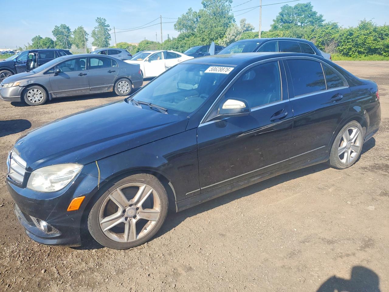 2009 Mercedes-Benz C 300 Sport, VIN WDDGF81X89F327057 — Water / flood