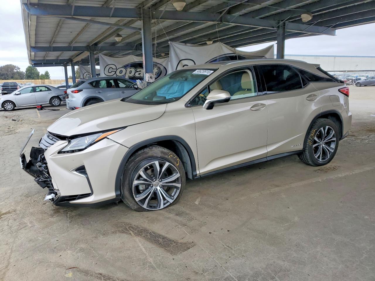 2017 Lexus RX 450h, VIN 2T2BGMCA3HC012107 — Front end